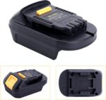 ML18DL Battery Adapter Compatible with Dewalt 20V Cordless Tools, Adapter Compatible with Mil-Waukee 18V M-18 Battery to Replacement for Dewalt 20V Max Lithium Batteries - Image 7