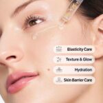 SUNGBOON EDITOR Glow Intensive Silk Peptide Ampoule, Copper Peptides Serum for Face with Collagen & Multi Peptides, Hydrating Korean Skincare Facial Serum for Smooth-Looking Skin, 1.35 fl oz - Image 4