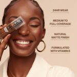 Revlon Liquid Foundation, ColorStay Face Makeup for Combination & Oily Skin, SPF 15, Medium-Full Coverage with Matte Finish, 240 Medium Beige, 1 Fl Oz - Image 4