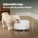 PetSafe FreshFeed Refrigerated Pet Feeder Automatic Wet Food Feeder for Cats & Small Dogs App Control 6 Fresh Meals Stainless Steel Inserts White - Image 9
