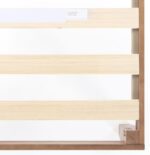 Mellow Naturalista Classic - 12 Inch Solid Wood Platform Bed with Wooden Slats, No Box Spring Needed, Easy Assembly, Queen, Pine - Image 7