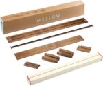 Mellow Naturalista Classic - 12 Inch Solid Wood Platform Bed with Wooden Slats, No Box Spring Needed, Easy Assembly, Queen, Pine - Image 11