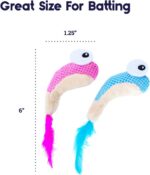 Catstages Petstages Dental Shrimpies Catnip Cat Chew Toy - 2 Pack - Image 6