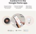 Google Nest Learning Thermostat (4th gen) + Nest Temperature Sensor (2nd gen) - Silver - Image 6