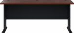 Bush Business Furniture Series A 72W Desk in Hansen Cherry and Galaxy, Large Workstation for Home or Professional Workspace, Desktop Solution for Office Use - Image 8