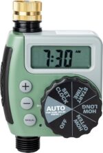 Orbit One Outlet Single-Dial Hose Faucet Timer - Easy Programmable - For Garden Watering System - LCD Hose Timer with Adjustable Watering Schedule - 62056 - Image 3