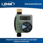 Orbit One Outlet Single-Dial Hose Faucet Timer - Easy Programmable - For Garden Watering System - LCD Hose Timer with Adjustable Watering Schedule - 62056 - Image 6