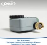 Orbit One Outlet Single-Dial Hose Faucet Timer - Easy Programmable - For Garden Watering System - LCD Hose Timer with Adjustable Watering Schedule - 62056 - Image 9