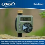 Orbit One Outlet Single-Dial Hose Faucet Timer - Easy Programmable - For Garden Watering System - LCD Hose Timer with Adjustable Watering Schedule - 62056 - Image 10