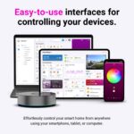 Homey Pro (2026) | Smart Hub for Home Automation – Features Z-Wave Plus, Zigbee, Wi-Fi, BLE, Infrared, Matter & Thread. Compatible with Siri, Alexa & Google Home. - Image 4