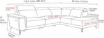 Valencia Pista Geniune Leather Reclining Sectional Sofa with Right Hand Chaise -| Power Recliner Chair, Nappa 11000 Leather | L Shaped Couch for Living Room Furniture, Cloudy Grey - Image 4