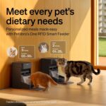 PETLIBRO RFID Automatic Cat Feeder, Collar Sensor for Personalized Meals, Cats Recognition, Diet Tracking and Anti-Stealing for Multi-Pets Homes and Different Diets, Wi-Fi Programmable Food Dispenser - Image 3