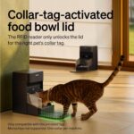 PETLIBRO RFID Automatic Cat Feeder, Collar Sensor for Personalized Meals, Cats Recognition, Diet Tracking and Anti-Stealing for Multi-Pets Homes and Different Diets, Wi-Fi Programmable Food Dispenser - Image 4