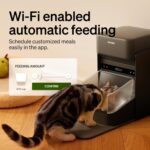 PETLIBRO RFID Automatic Cat Feeder, Collar Sensor for Personalized Meals, Cats Recognition, Diet Tracking and Anti-Stealing for Multi-Pets Homes and Different Diets, Wi-Fi Programmable Food Dispenser - Image 8