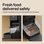 PETLIBRO RFID Automatic Cat Feeder, Collar Sensor for Personalized Meals, Cats Recognition, Diet Tracking and Anti-Stealing for Multi-Pets Homes and Different Diets, Wi-Fi Programmable Food Dispenser - Image 10