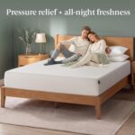 Zinus Green Tea Memory Foam Mattress 12 Inch, Pressure-Relieving Comfort & Full-Body Support, Naturally Fresh, Medium Firm Feel, CertiPUR-US & Oeko-TEX Certified Safe Materials, Queen - Image 4