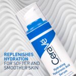 Cerave Hyaluronic Acid Serum for Face with Vitamin B5 and Ceramides, Hydrating Face Serum for Dry Skin, Fragrance Free, 1 Ounce - Image 3