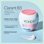 POND’S Clarant B3 Dark Spot Correcting Cream – Daily Moisturizer for Dry Skin – Moisturizing Face Cream with Vitamins B3 & C – Dermatologist Tested, 7 oz, 2 Pack - Image 3