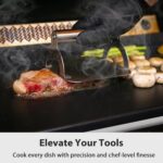 25 X 16 Stainless Steel Griddle | For Gas Grill Charcoal Grill Large Stovetop, Easy-Check Fit Accessory, Outdoor Cooking or Use - Image 8