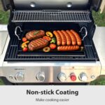 25 X 16 Stainless Steel Griddle | For Gas Grill Charcoal Grill Large Stovetop, Easy-Check Fit Accessory, Outdoor Cooking or Use - Image 9