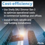 Shelly DALI Dimmer Gen3 | WiFi Smart Dimming | Home Automation | LED Control Gear | BLE Gateway | Smart Schedules | Compatible with Alexa & Google Home | iOS Android App | No Hub Required - Image 7