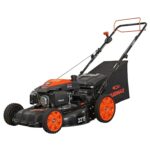 YARDMAX 22 in. 201cc Select PACE 6 Speed CVT High Wheel FWD 3-in-1 Gas Walk Behind Self Propelled Lawn Mower, Black (YG2860) - Image 3