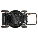 YARDMAX 22 in. 201cc Select PACE 6 Speed CVT High Wheel FWD 3-in-1 Gas Walk Behind Self Propelled Lawn Mower, Black (YG2860) - Image 6