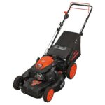 YARDMAX 22 in. 201cc Select PACE 6 Speed CVT High Wheel FWD 3-in-1 Gas Walk Behind Self Propelled Lawn Mower, Black (YG2860) - Image 11