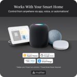 Level Lock Pro - World’s Smallest, Fastest, Innovative Smart Lock - Matter-Over-Thread Deadbolt Plus Apple Home Key - Keyless & Remote Access via Apple, Alexa, Google Home, SmartThings (Satin Nickel) - Image 7
