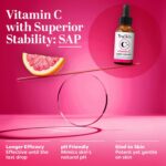 TruSkin Vitamin C Super Serum for Face - Five Skin Benefits in One Serum with Vitamin C, Retinol, Niacinamide, Hyaluronic Acid & Squalane - Brighten, Firm & Smooth the Look of Skin, 2 Fl Oz - Image 5