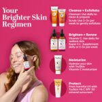 TruSkin Vitamin C Super Serum for Face - Five Skin Benefits in One Serum with Vitamin C, Retinol, Niacinamide, Hyaluronic Acid & Squalane - Brighten, Firm & Smooth the Look of Skin, 2 Fl Oz - Image 6