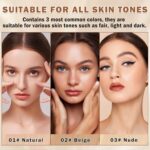 Air Brush Makeup Foundation,Flawless Airbrush Foundation for Older Women,Teenagers,Middle-aged and Mature Skin,Lightweight Moisturizing,Buildable Coverage for Smooth Radiant Skin (02 Beige) - Image 8