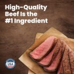 Blue Buffalo Life Protection Formula Beef & Brown Rice Adult Dry Dog Food, Supports Immunity with Antioxidant-Rich LifeSource Bits, Promotes Healthy Muscle Development, Skin & Coat Health, 15 lbs. - Image 3