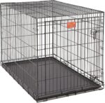 MidWest Homes for Pets 48-Inch LifeStages Crate for Extra-Large Breeds, 90-110 lbs, Single Door Folding Dog Crate with Divider Panel, Leak-Proof Tray & Secure Latch, Heavy-Duty & Easy to Assemble - Image 4