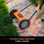 LawnMaster LMRM1602 Push Reel Lawn Mower 16-Inch 5-Blade - Image 5