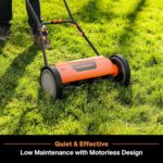 LawnMaster LMRM1602 Push Reel Lawn Mower 16-Inch 5-Blade - Image 6