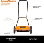 LawnMaster LMRM1602 Push Reel Lawn Mower 16-Inch 5-Blade - Image 7