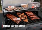Monument Grills 4+1 Burner Stainless Steel 525 sq.in Propane Gas Grill, 49,000 BTU, Assembles in 30 Mins, Outdoor Mesa 2 Patio Grill with Broil Zone, Side Burner, Foldable Side Shelf, Mesa II 415BZ - Image 8