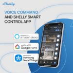 Shelly Flood Gen4, WiFi, Bluetooth, Zigbee, Matter Smart Flood Sensor with Leak Sensor Cable, Alexa, SmartThings, Google Home, Apple HomeKit Compatible, Flood and Rain Detection, Easy to Use, IP44 - Image 8