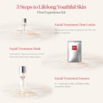 SK-II First Experience Skin Care Set - Gift Set Includes Treatment Face Masks, Facial Essence & Face Toner - Helps Improve Dryness, Refine Skin Texture & Reduce Fine Lines & Wrinkles (4 Count) - Image 8