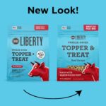 BIXBI Liberty Freeze Dried Dog Food Topper + Dog Treat, Beef Recipe, 4.5 oz - 98% Meat and Organs, No Fillers - Pantry-Friendly Raw Treat or Food Topper - USA Made in Small Batches - Image 8