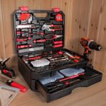 KingTool 325 Piece Home Repair Tool Kit, General Home/Auto Repair Tool Set, Toolbox Storage Case with Drawer, General Household Tool Kit - Perfect for Homeowner, Diyer, Handyman - Image 5