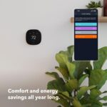 ecobee Smart Thermostat Enhanced - Programmable Wifi Thermostat - Works with Siri, Alexa, Google Assistant - Energy Star Certified - Smart Home - Image 4