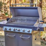Monument Grills 77352 6+1 Burner Stainless Steel Cabinet Style Propane Gas Grill with Knob Controls, Side Burner, Built-In Thermometer, and Rotisserie Kit - Image 7
