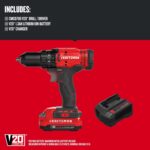 CRAFTSMAN V20 Cordless Drill/Driver Kit, 1/2 inch, Battery and Charger Included (CMCD700C1) - Image 3