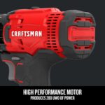 CRAFTSMAN V20 Cordless Drill/Driver Kit, 1/2 inch, Battery and Charger Included (CMCD700C1) - Image 5