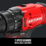 CRAFTSMAN V20 Cordless Drill/Driver Kit, 1/2 inch, Battery and Charger Included (CMCD700C1) - Image 6