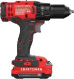 CRAFTSMAN V20 Cordless Drill/Driver Kit, 1/2 inch, Battery and Charger Included (CMCD700C1) - Image 9