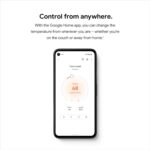 Google Nest Thermostat - Smart Thermostat for Home - Programmable Wifi Thermostat - Fog - Image 6