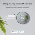 Google Nest Thermostat - Smart Thermostat for Home - Programmable Wifi Thermostat - Fog - Image 12